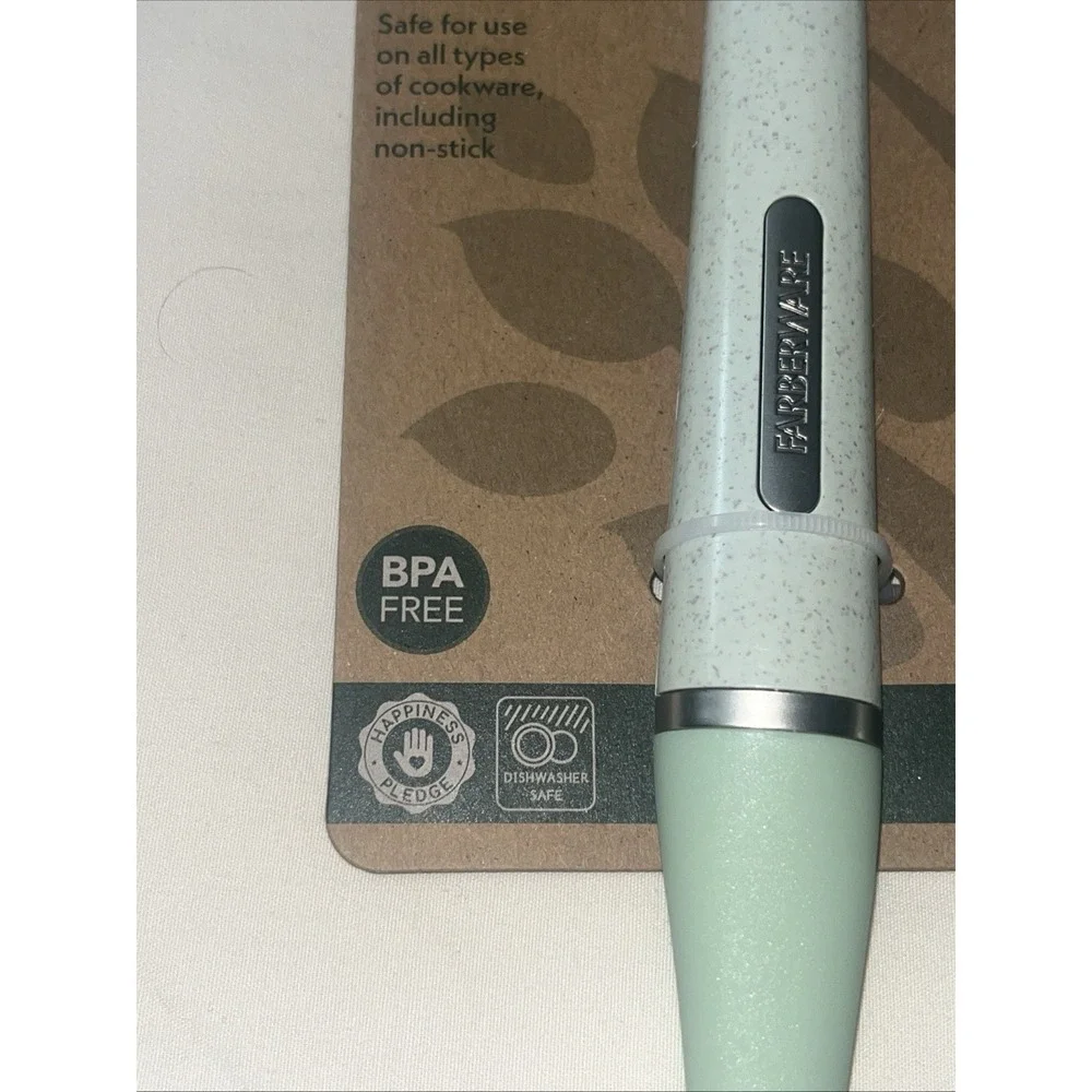 Brand New Farberware Cooking Utensils‎ Nylon Slotted Turner & Basting Spoon Set